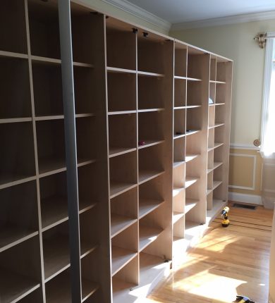 Hanseatic Moving Company - Shelf Installation